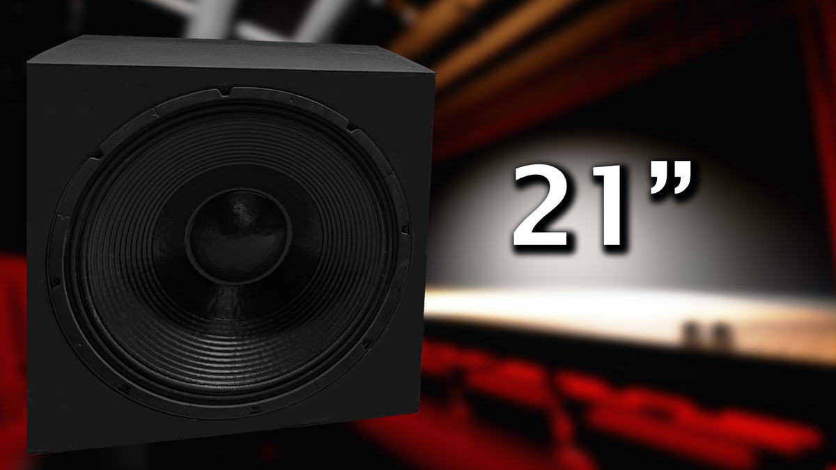 Earthquake 21 — 21-Inch Sealed Subwoofer Build Plans